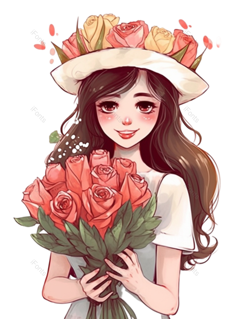 人物素材图片,传统节日元素,节日素材PNG,卡通人物素材免抠素材